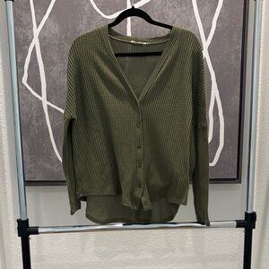 H&M Khaki Green Women's Cardigan